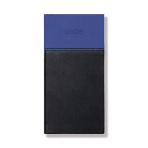 NewHide Horizon Pocket Diary, Black Royal Blue