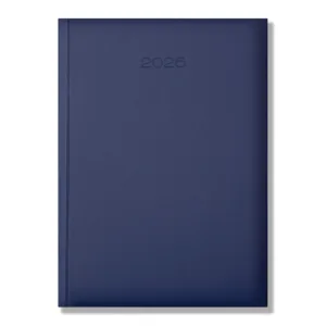 SmoothGrain A4 Diary Padded, Blue