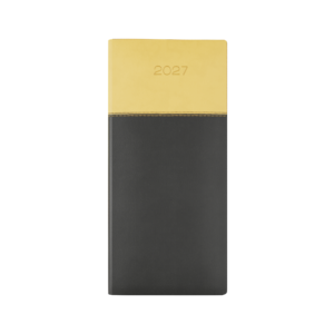 Dorchester Horizon Pocket, Week to View, Black-Yellow - Image 1