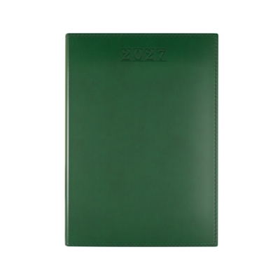 Dorchester NewHide A5 Desk Diary, Week To View, Green