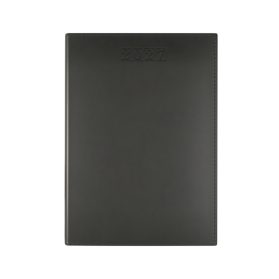 Dorchester NewHide A5 Desk Diary, Day Per Page, Black