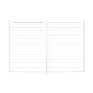Chelsea Leather A5 Notebook, Feint Ruled, Black - Image 2